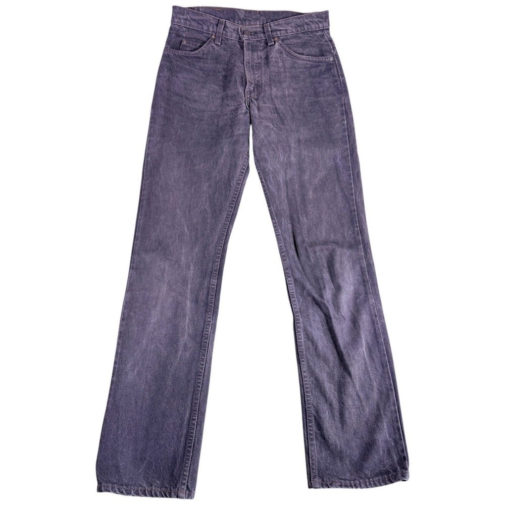 VTG Levi's Jeans Mens 31x32 Faded Charcoal Denim Heritage Straight Leg USA Made